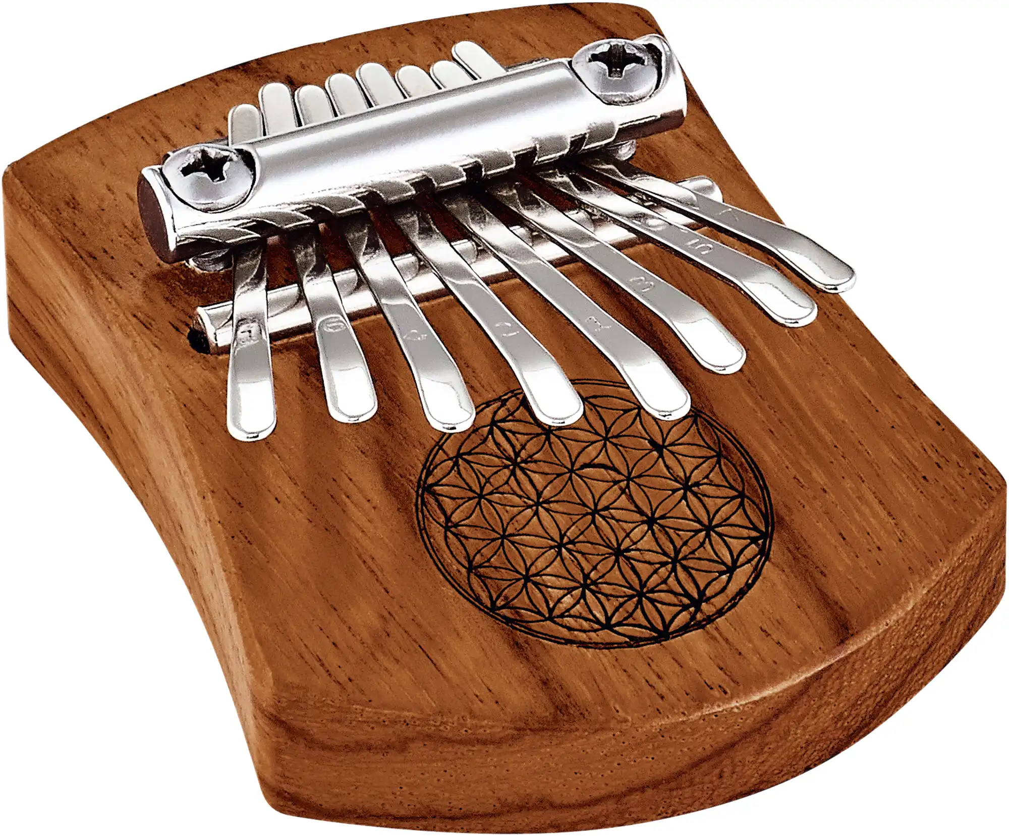Meinl Sonic Energy KL802FOL Kalimba Solid 8 Töne Flower of Life